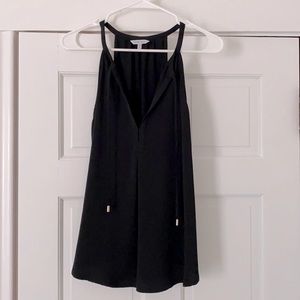 Women’s flowy black tank size M